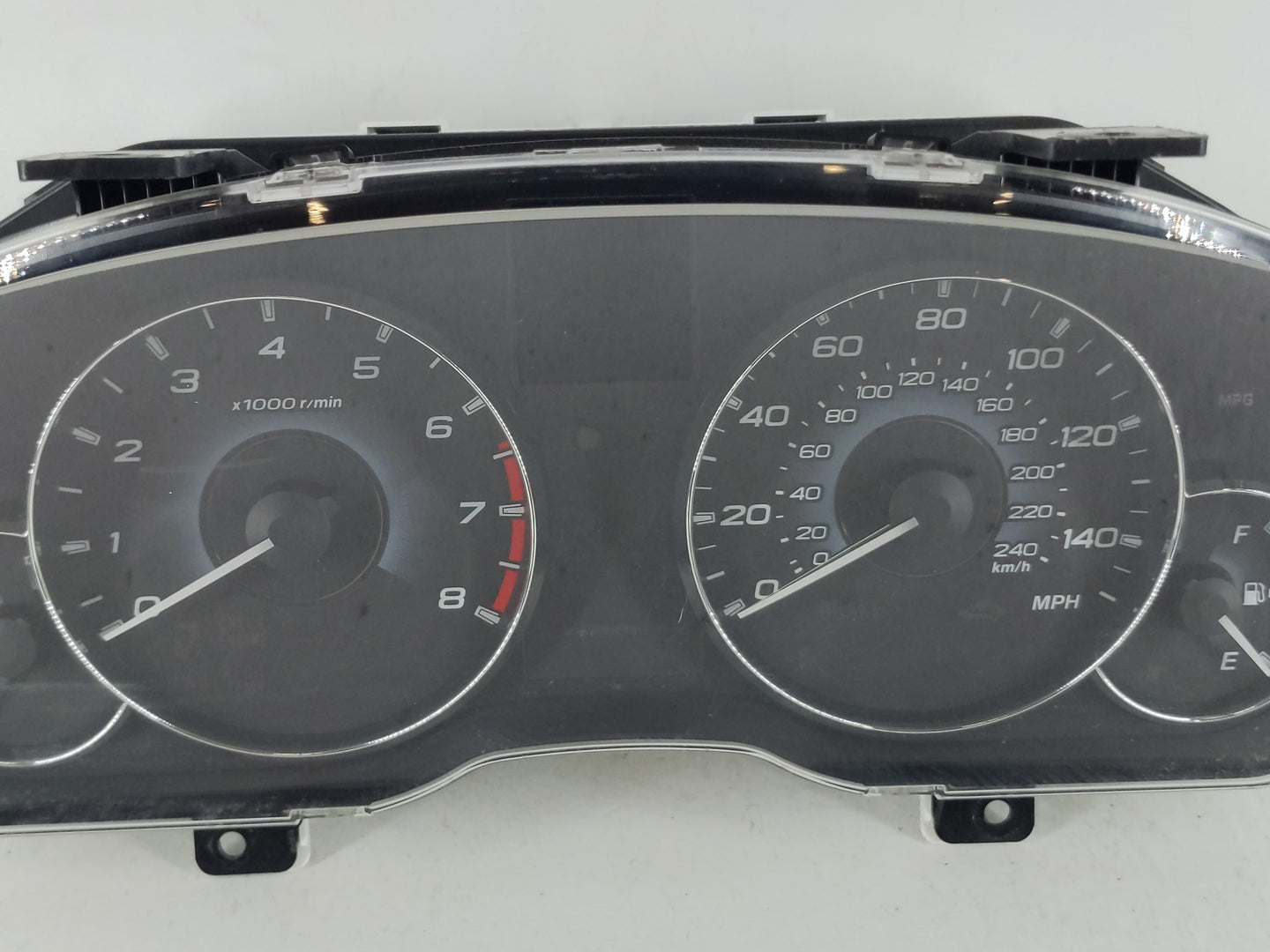 2010 Subaru Legacy Instrument Cluster Speedometer Gauges P/N:85002AJ05A Fits OEM Used Auto Parts - Oemusedautoparts1.com