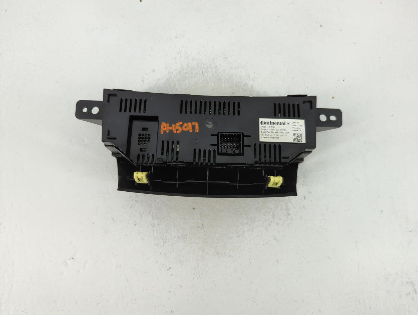 2010-2014 Subaru Legacy Climate Control Module Temperature AC/Heater Replacement P/N:A2C53333396 Fits OEM Used Auto Parts - 