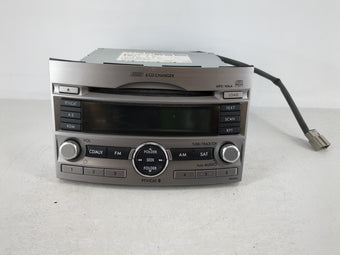 compare product 2010-2012 Subaru Legacy Radio AM FM Cd Player Receiver Replacement P/N:86201AJ60A Fits Fits 2010 2011 2012 OEM Used Auto Parts