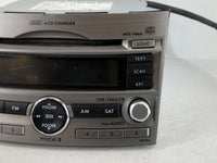 2010-2012 Subaru Legacy Radio AM FM Cd Player Receiver Replacement P/N:86201AJ60A Fits Fits 2010 2011 2012 OEM Used Auto Par