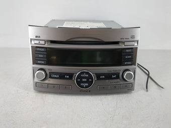compare product 2010-2012 Subaru Legacy Radio AM FM Cd Player Receiver Replacement P/N:86201AJ64A Fits Fits 2010 2011 2012 OEM Used Auto Parts