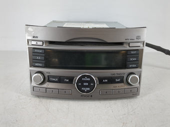 compare product 2010-2012 Subaru Legacy Radio AM FM Cd Player Receiver Replacement P/N:86201AJ64A Fits Fits 2010 2011 2012 OEM Used Auto Parts