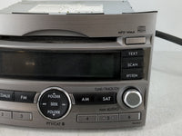 2010-2012 Subaru Legacy Radio AM FM Cd Player Receiver Replacement P/N:86201AJ64A Fits Fits 2010 2011 2012 OEM Used Auto Par