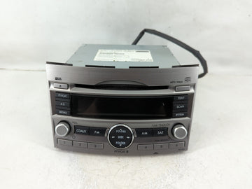 2010-2012 Subaru Legacy Radio AM FM Cd Player Receiver Replacement P/N:86201AJ64A Fits Fits 2010 2011 2012 OEM Used Auto Par