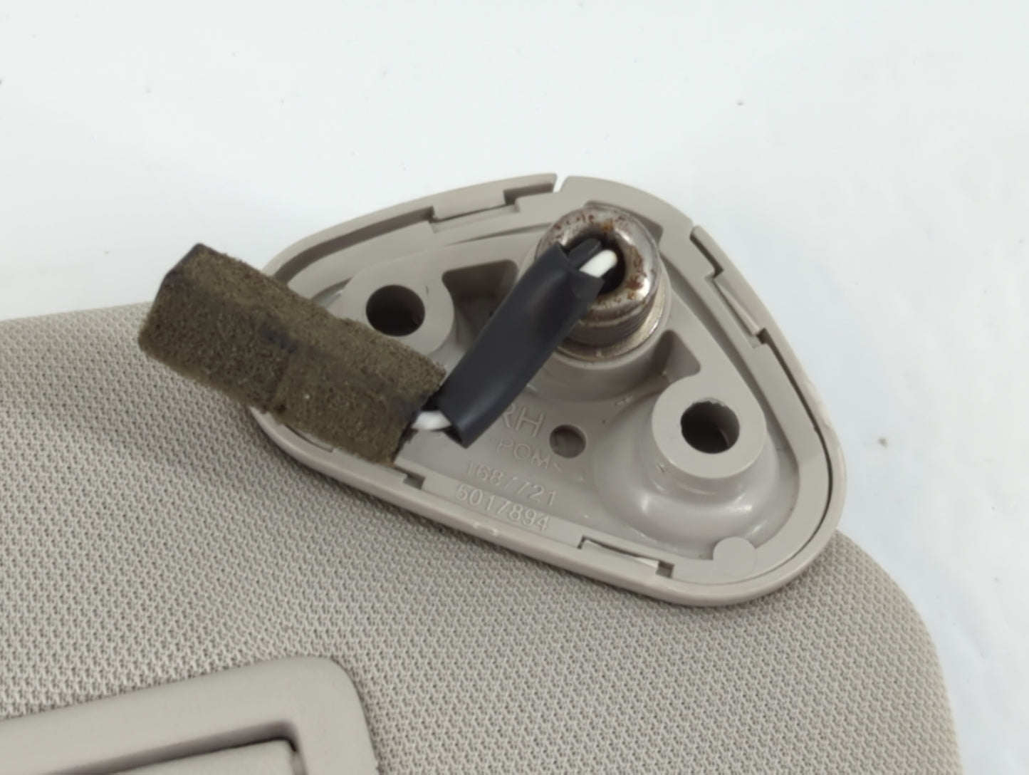 2010-2014 Subaru Legacy Sun Visor Shade Replacement Passenger Right Mirror Fits Fits 2010 2011 2012 2013 2014 OEM Used Auto 