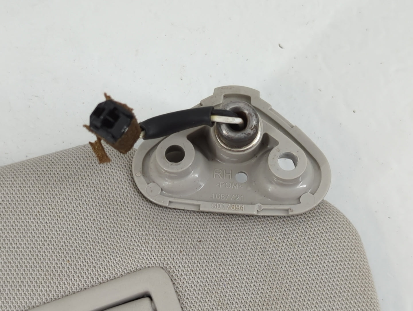 2010-2014 Subaru Legacy Sun Visor Shade Replacement Driver Left Mirror Fits Fits 2010 2011 2012 2013 2014 OEM Used Auto Part