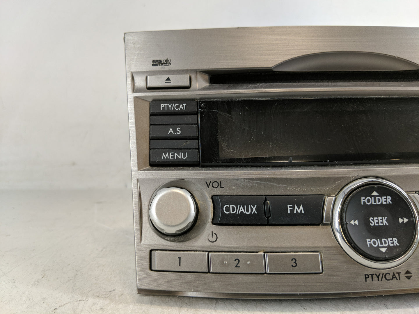 2010-2012 Subaru Legacy Radio AM FM Cd Player Receiver Replacement Fits Fits 2010 2011 2012 OEM Used Auto Parts - Oemusedaut