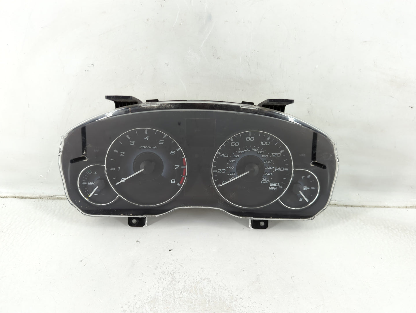 2010 Subaru Legacy Instrument Cluster Speedometer Gauges P/N:85002AJ08A Fits OEM Used Auto Parts - Oemusedautoparts1.com