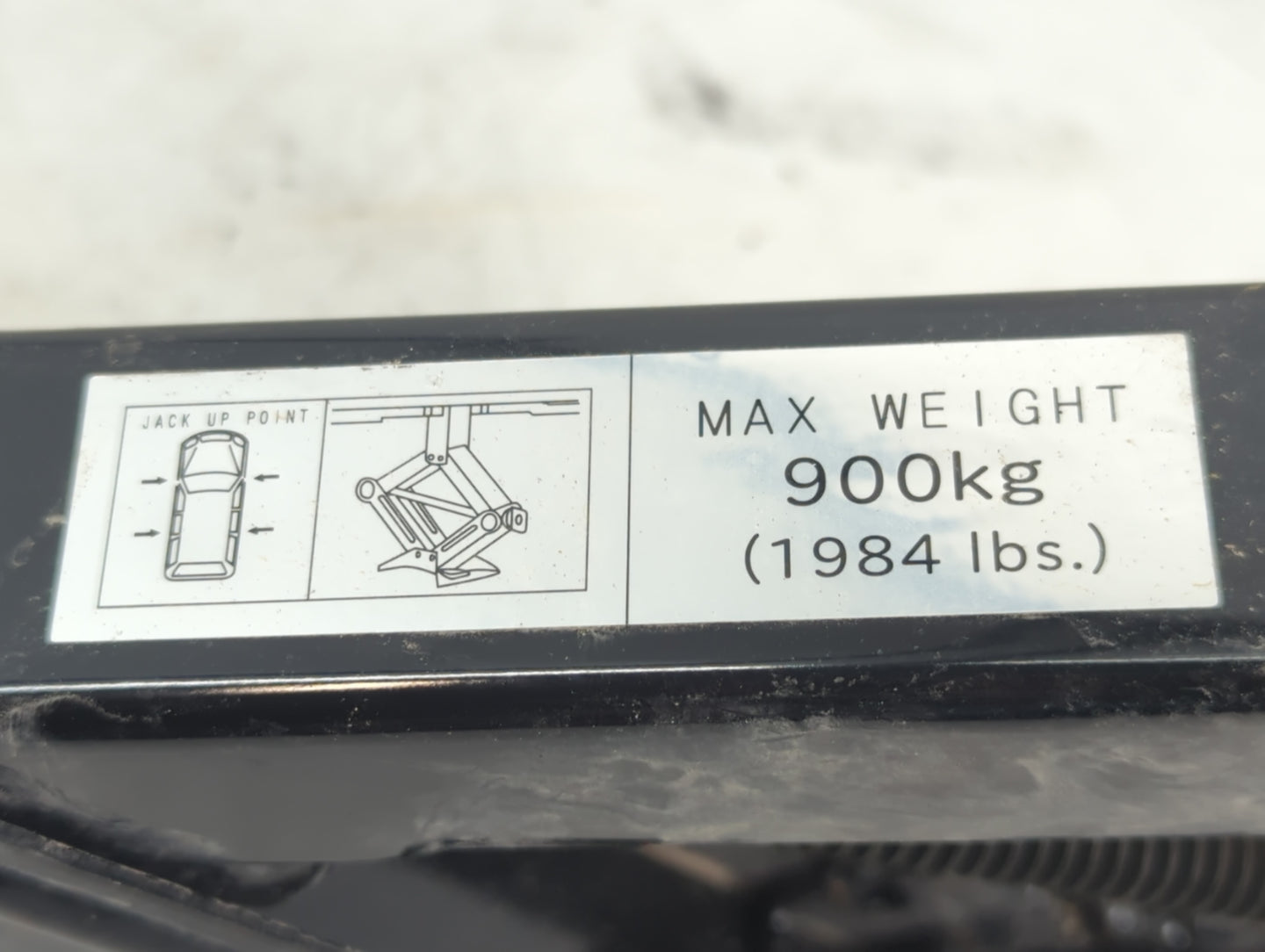 2010 Subaru Legacy Spare Scissor Car Jack - Oemusedautoparts1.com