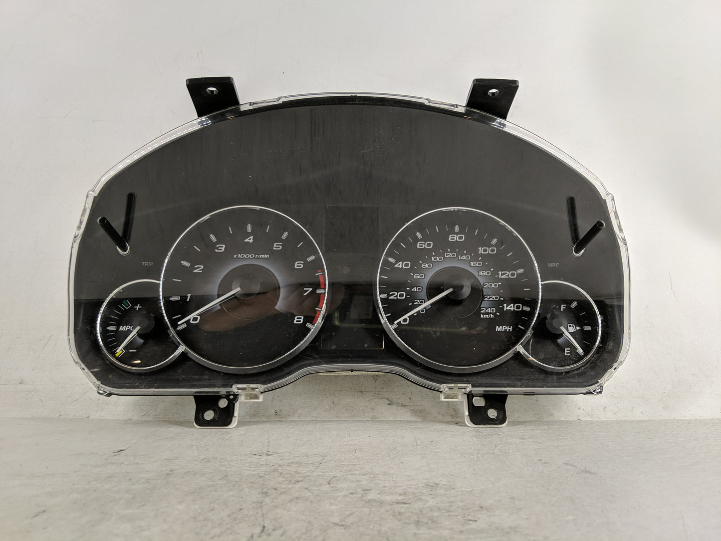 2010 Subaru Legacy Instrument Cluster Speedometer Gauges P/N:85002AJ08A Fits OEM Used Auto Parts - Oemusedautoparts1.com