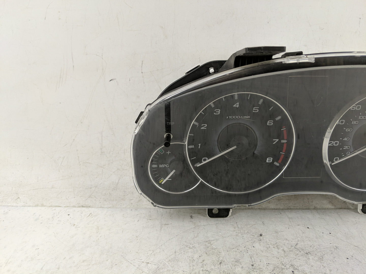 2010 Subaru Legacy Instrument Cluster Speedometer Gauges P/N:85002AJ05A Fits OEM Used Auto Parts - Oemusedautoparts1.com