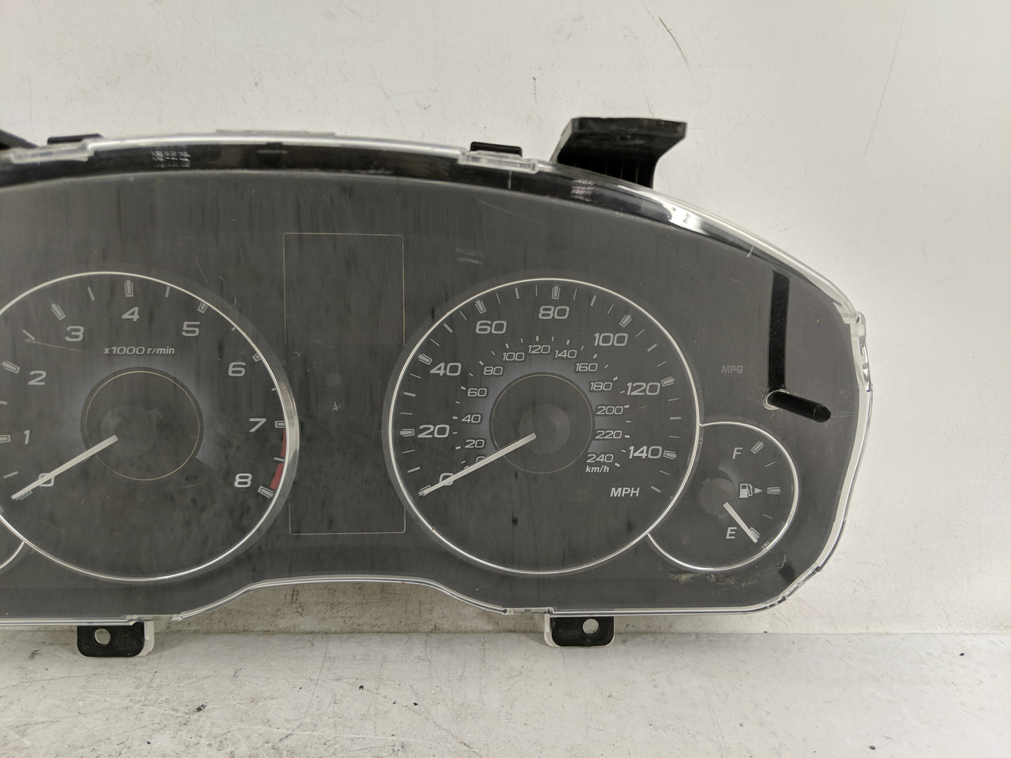 2010 Subaru Legacy Instrument Cluster Speedometer Gauges P/N:85002AJ05A Fits OEM Used Auto Parts - Oemusedautoparts1.com