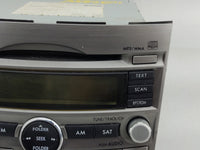 2010-2012 Subaru Legacy Radio AM FM Cd Player Receiver Replacement P/N:86201AJ64A Fits Fits 2010 2011 2012 OEM Used Auto Par