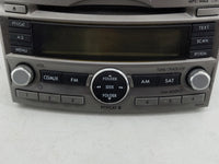 2010-2012 Subaru Legacy Radio AM FM Cd Player Receiver Replacement P/N:86201AJ64A Fits Fits 2010 2011 2012 OEM Used Auto Par