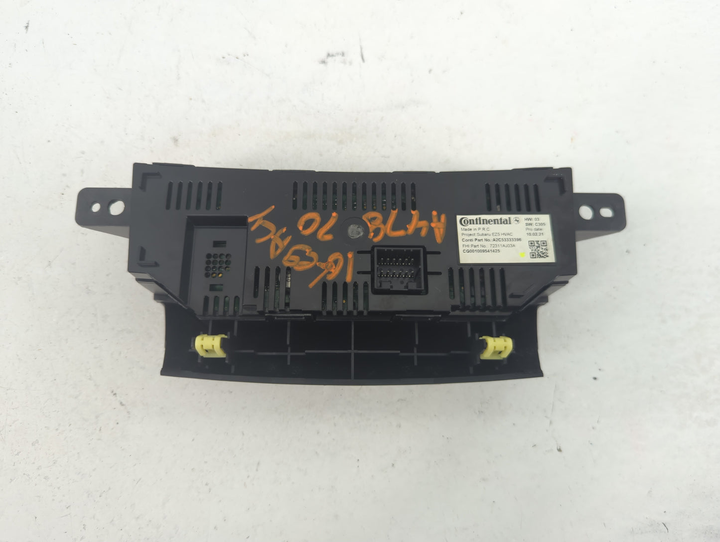 2010-2014 Subaru Legacy Climate Control Module Temperature AC/Heater Replacement P/N:A2C53333396 Fits OEM Used Auto Parts - 