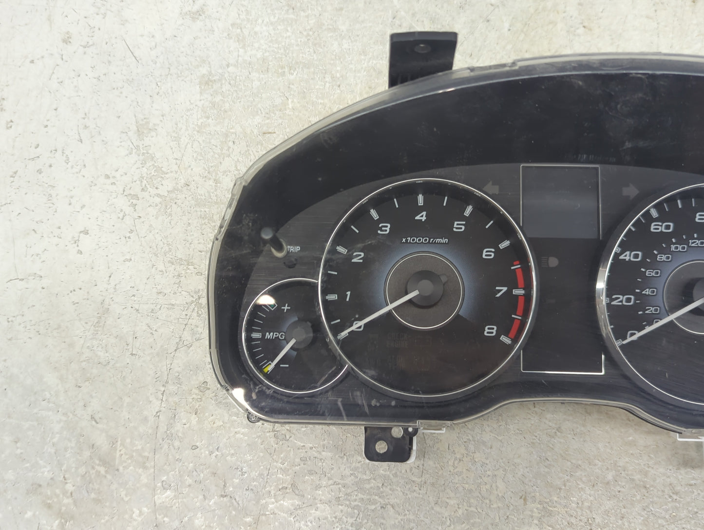 2010 Subaru Legacy Instrument Cluster Speedometer Gauges P/N:85002AJ05A Fits OEM Used Auto Parts - Oemusedautoparts1.com