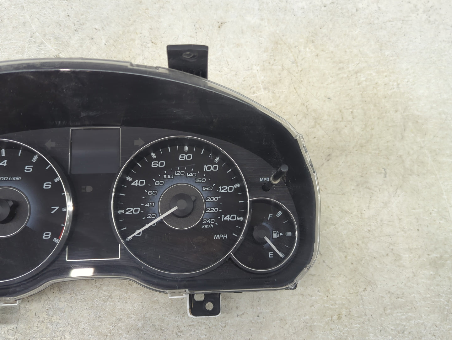 2010 Subaru Legacy Instrument Cluster Speedometer Gauges P/N:85002AJ05A Fits OEM Used Auto Parts - Oemusedautoparts1.com