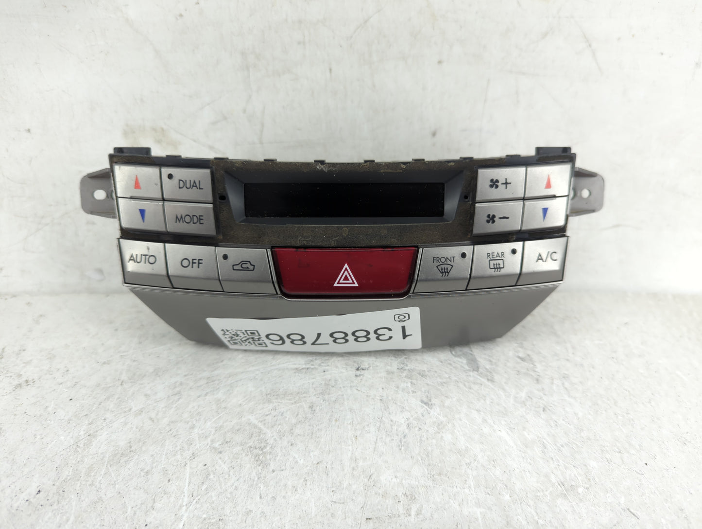 2010-2014 Subaru Legacy Climate Control Module Temperature AC/Heater Replacement P/N:A2C53333396 Fits OEM Used Auto Parts - 