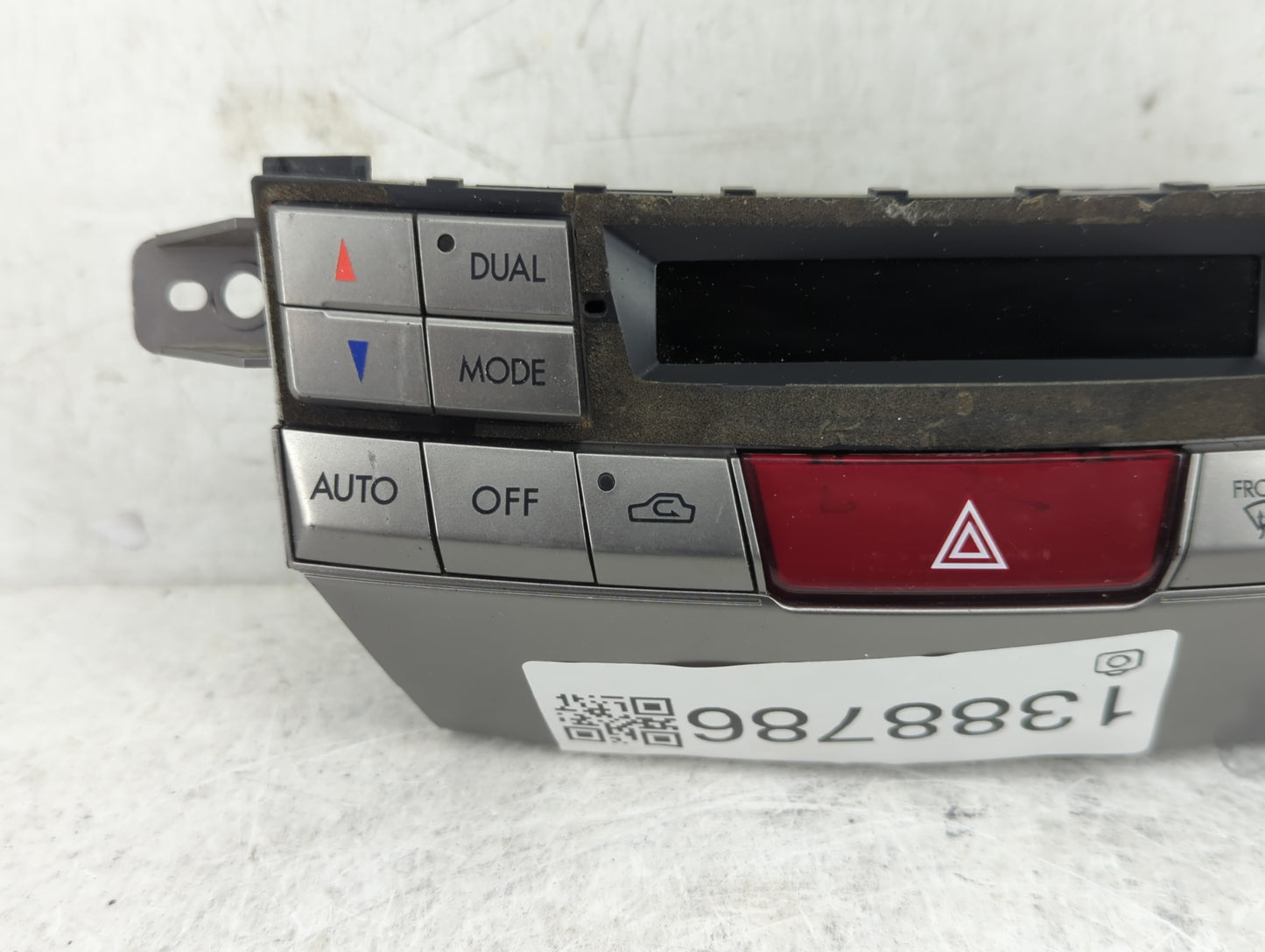 2010-2014 Subaru Legacy Climate Control Module Temperature AC/Heater Replacement P/N:A2C53333396 Fits OEM Used Auto Parts - 