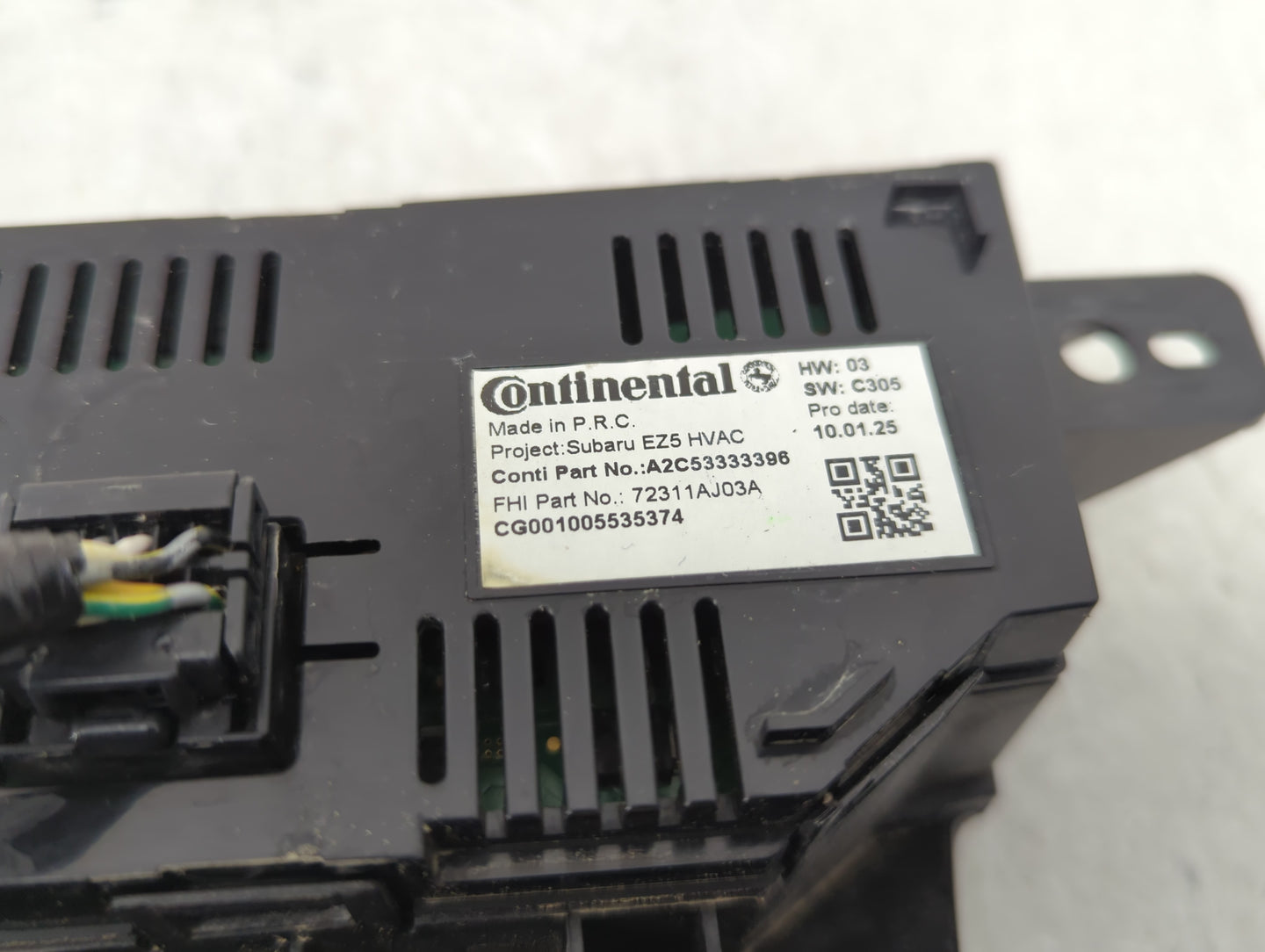 2010-2014 Subaru Legacy Climate Control Module Temperature AC/Heater Replacement P/N:A2C53333396 Fits OEM Used Auto Parts - 
