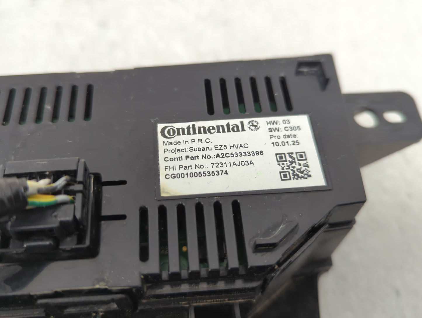 2010-2014 Subaru Legacy Climate Control Module Temperature AC/Heater Replacement P/N:A2C53333396 Fits OEM Used Auto Parts - 