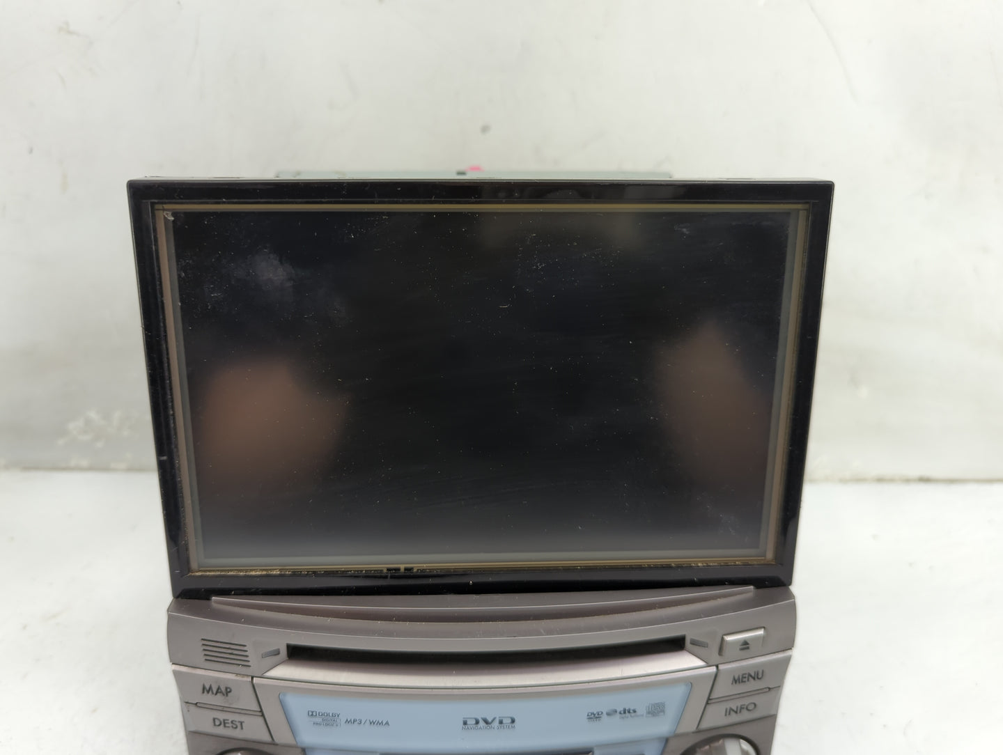2010-2012 Subaru Legacy Radio AM FM Cd Player Receiver Replacement P/N:86271AJ60A 07100219, IOM39574 Fits Fits 2010 2011 201