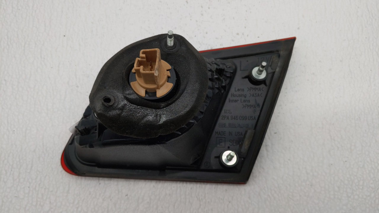 2010-2014 Subaru Legacy Tail Light Assembly Driver Left OEM P/N:2PA 946 099 Fits Fits 2010 2011 2012 2013 2014 OEM Used Auto