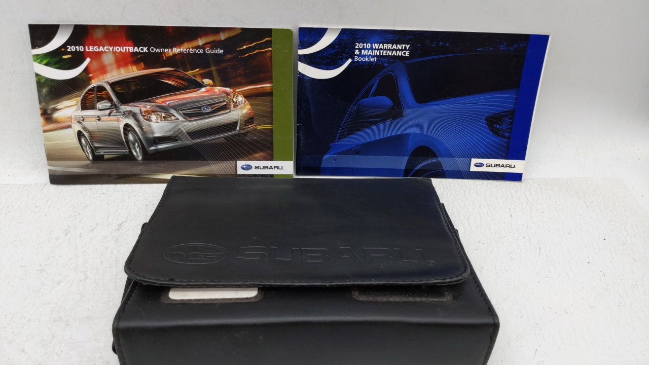 2010 Subaru Legacy Owners Manual Book Guide OEM Used Auto Parts - Oemusedautoparts1.com