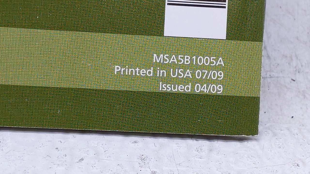 2010 Subaru Legacy Owners Manual Book Guide OEM Used Auto Parts - Oemusedautoparts1.com