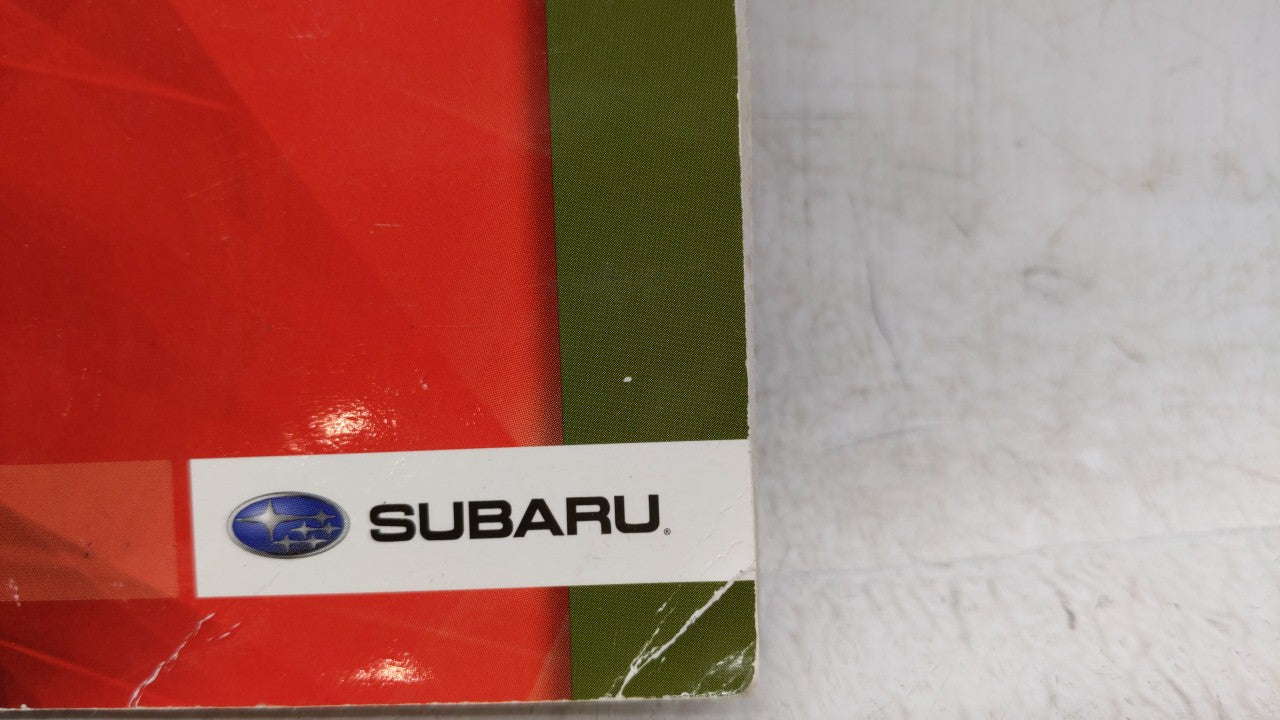 2010 Subaru Legacy Owners Manual Book Guide OEM Used Auto Parts - Oemusedautoparts1.com