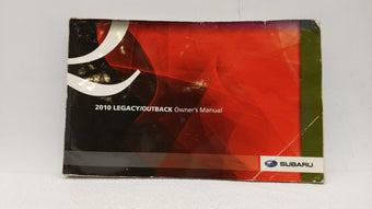 compare product 2010 Subaru Legacy Owners Manual Book Guide OEM Used Auto Parts
