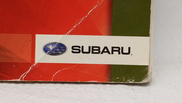 2010 Subaru Legacy Owners Manual Book Guide OEM Used Auto Parts