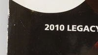 2010 Subaru Legacy Owners Manual Book Guide OEM Used Auto Parts - Oemusedautoparts1.com