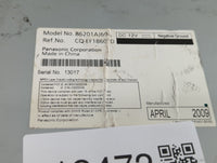 2010-2012 Subaru Legacy Radio AM FM Cd Player Receiver Replacement P/N:86201AJ62A 86201AJ64A, 86201AJ60A Fits Fits 2010 2011