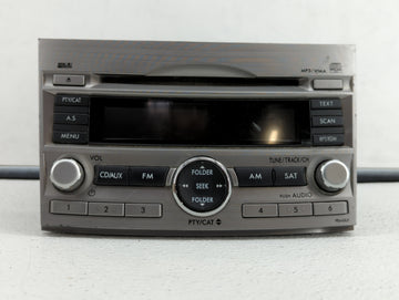 2010-2012 Subaru Legacy Am Fm Cd Player Radio Receiver - Oemusedautoparts1.com