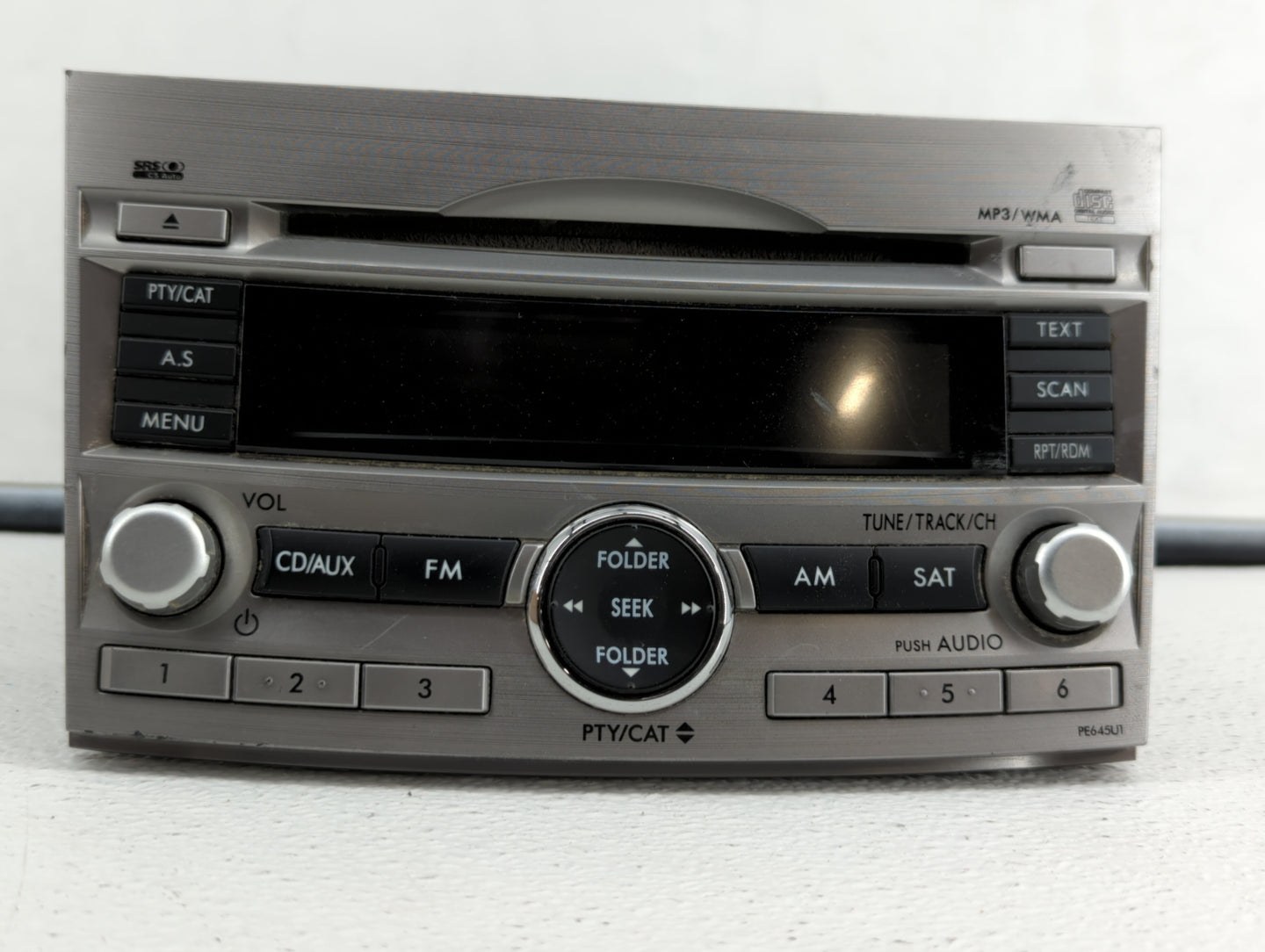 2010-2012 Subaru Legacy Am Fm Cd Player Radio Receiver - Oemusedautoparts1.com