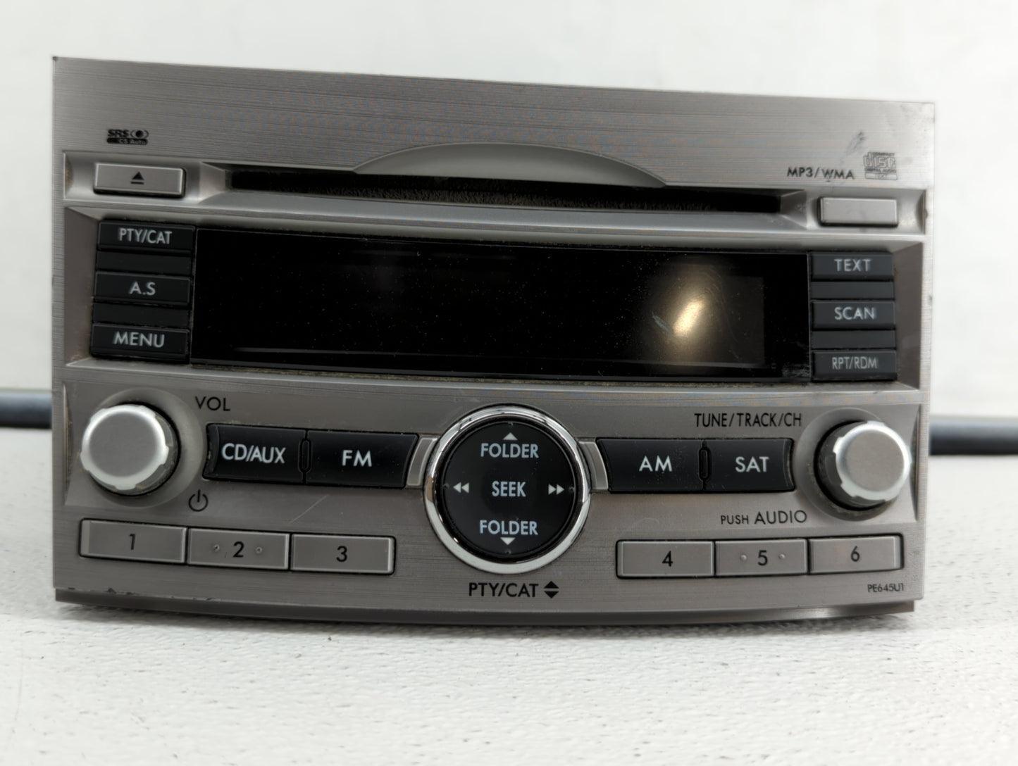 2010-2012 Subaru Legacy Am Fm Cd Player Radio Receiver - Oemusedautoparts1.com