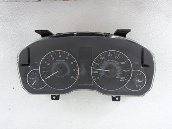 compare product 2010 Subaru Legacy Instrument Cluster Speedometer Gauges P/N:0337010 00215591-000038, 85002AJ09 A Fits OEM Used Auto Parts
