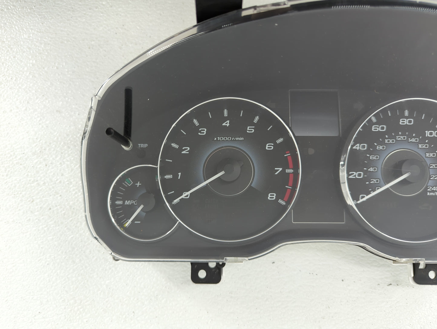 2010 Subaru Legacy Instrument Cluster Speedometer Gauges P/N:85002AJ05A Fits OEM Used Auto Parts - Oemusedautoparts1.com