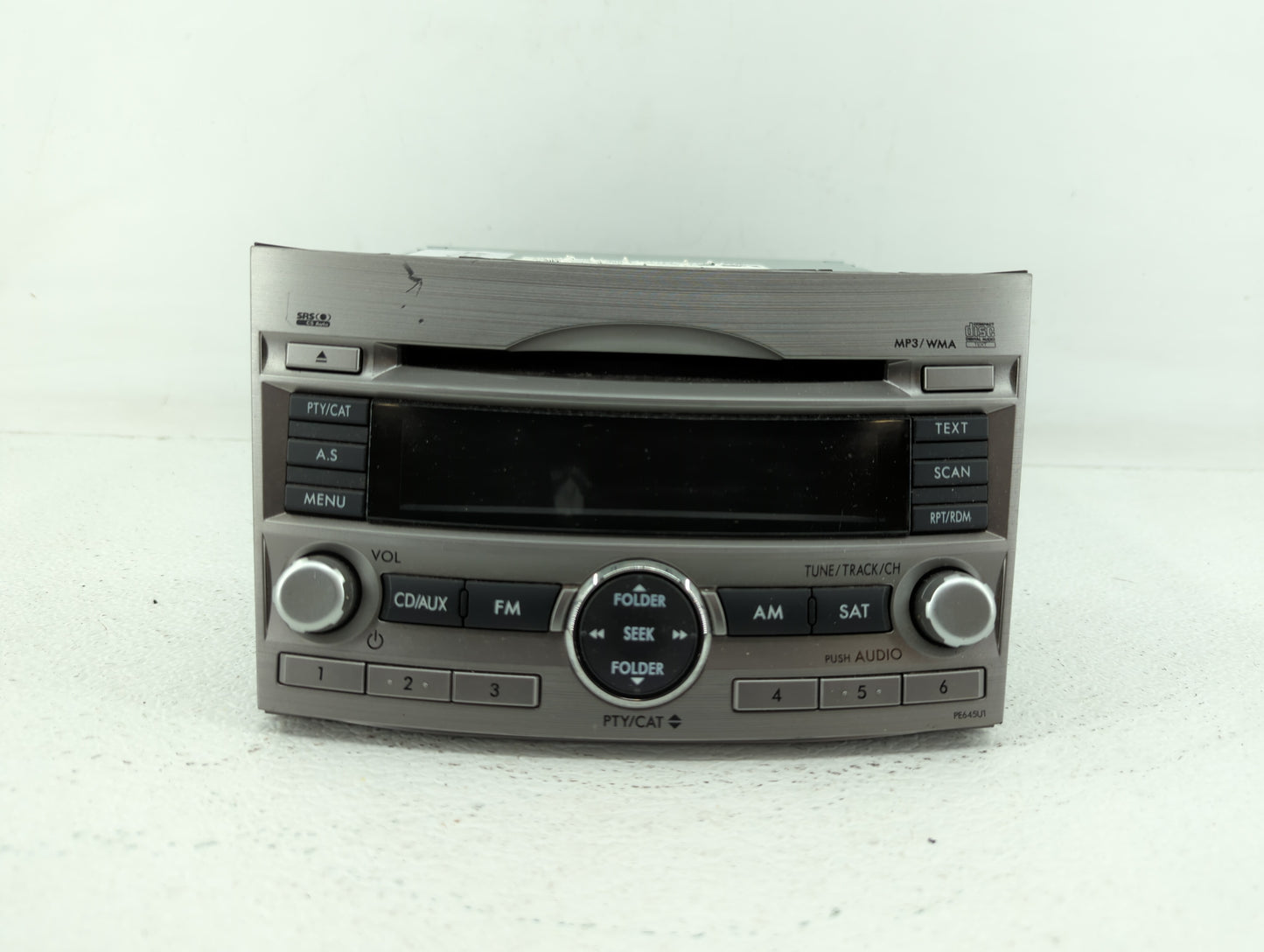 2010-2012 Subaru Legacy Radio AM FM Cd Player Receiver Replacement P/N:86201AJ65A 86201AJ64A Fits Fits 2010 2011 2012 OEM Us