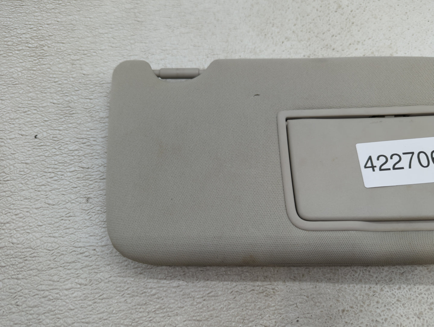 2010-2014 Subaru Legacy Sun Visor Shade Replacement Passenger Right Mirror Fits Fits 2010 2011 2012 2013 2014 OEM Used Auto 