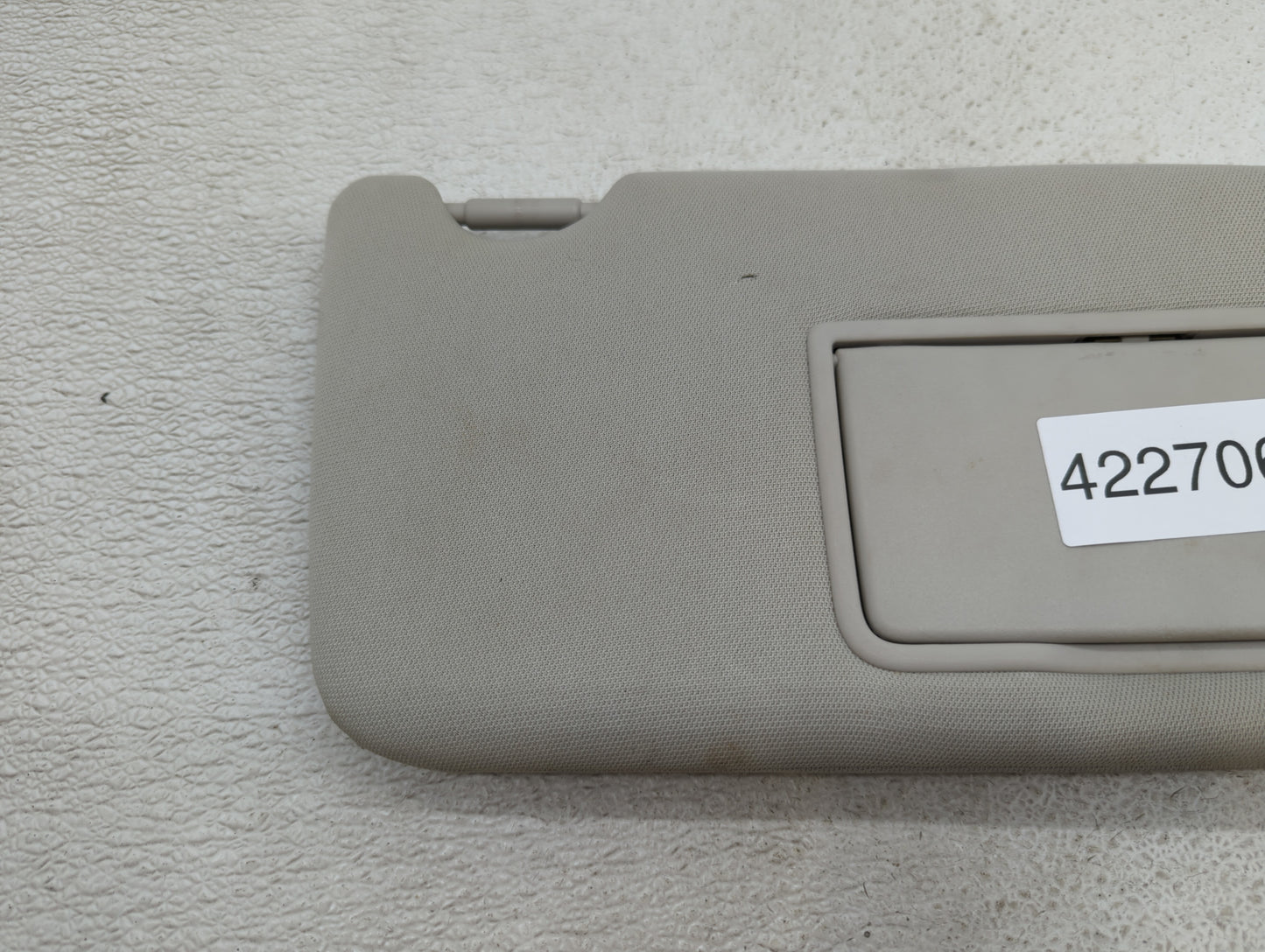 2010-2014 Subaru Legacy Sun Visor Shade Replacement Passenger Right Mirror Fits Fits 2010 2011 2012 2013 2014 OEM Used Auto 
