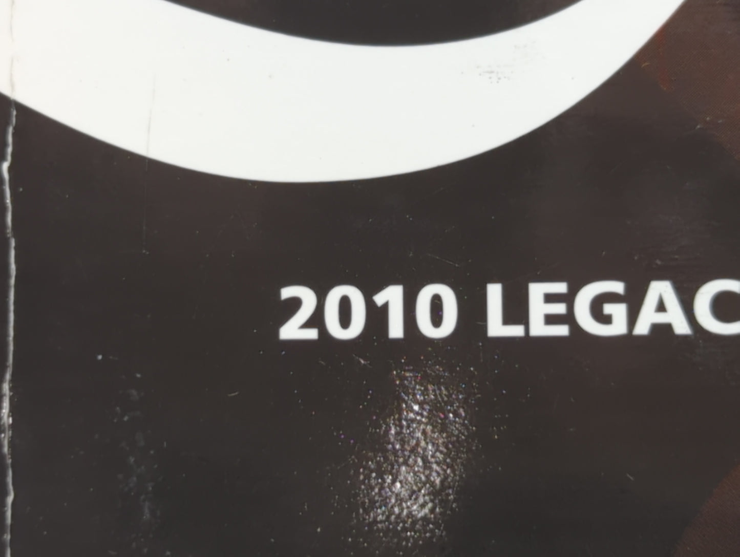 2010 Subaru Legacy Owners Manual Book Guide OEM Used Auto Parts - Oemusedautoparts1.com