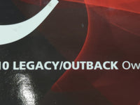 2010 Subaru Legacy Owners Manual Book Guide OEM Used Auto Parts - Oemusedautoparts1.com