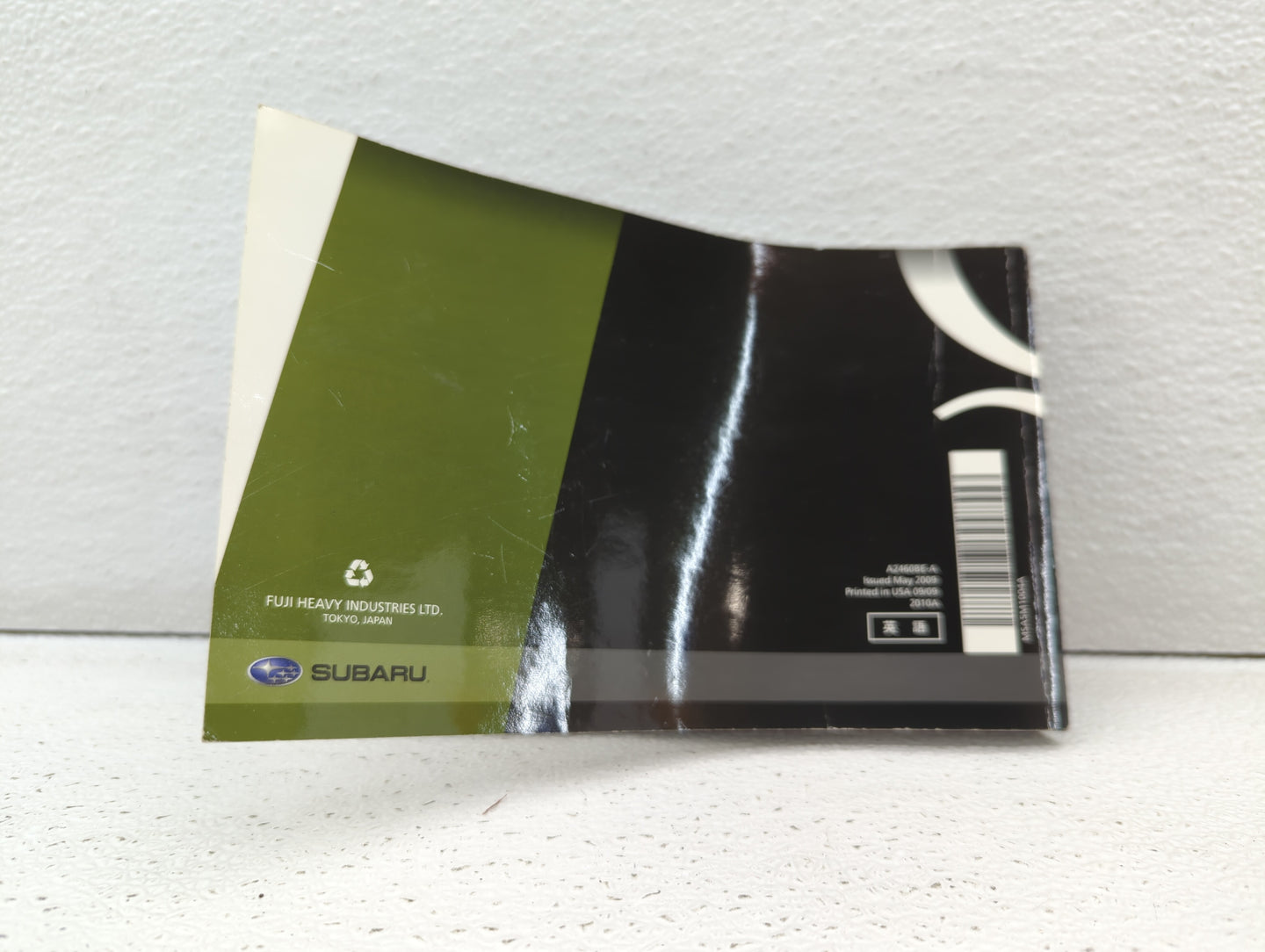 2010 Subaru Legacy Owners Manual Book Guide OEM Used Auto Parts - Oemusedautoparts1.com
