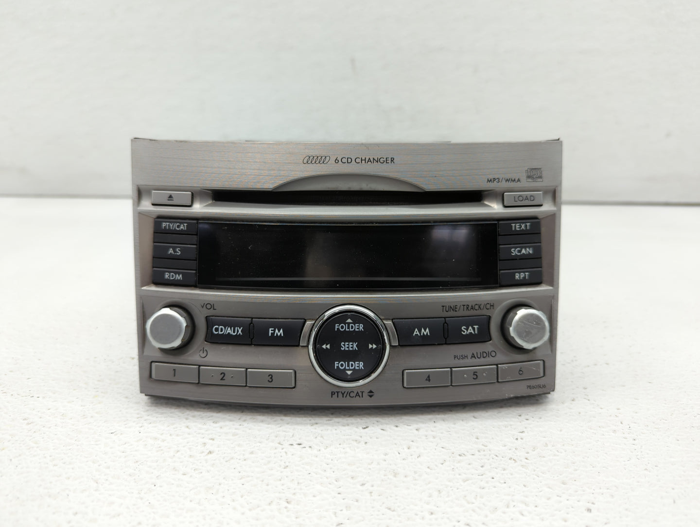 2010-2012 Subaru Legacy Am Fm Cd Player Radio Receiver - Oemusedautoparts1.com