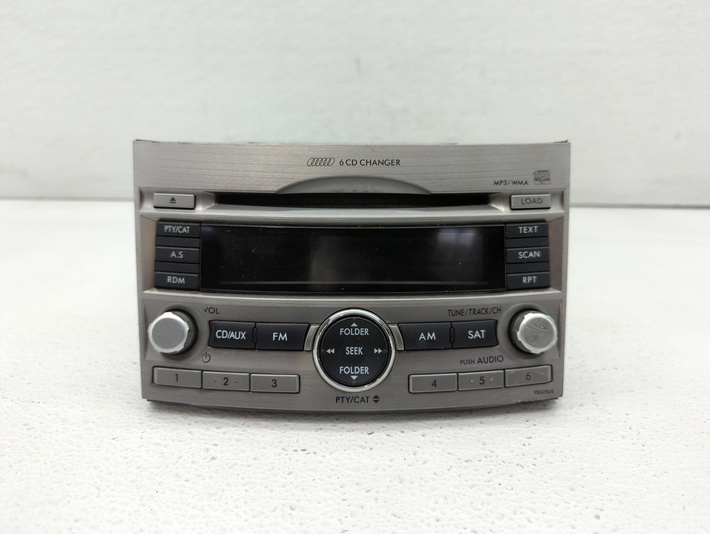 2010-2012 Subaru Legacy Am Fm Cd Player Radio Receiver - Oemusedautoparts1.com