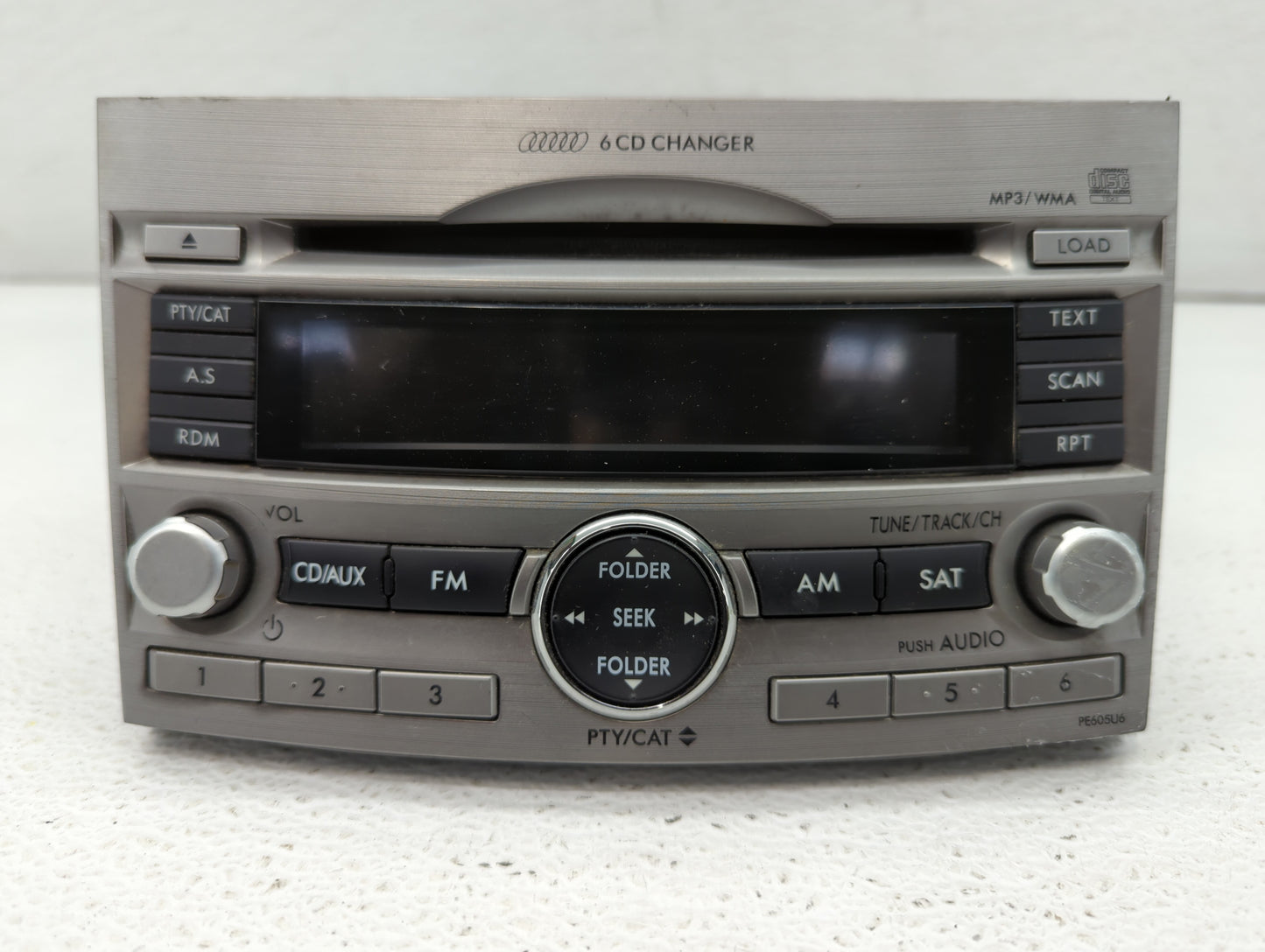 2010-2012 Subaru Legacy Am Fm Cd Player Radio Receiver - Oemusedautoparts1.com