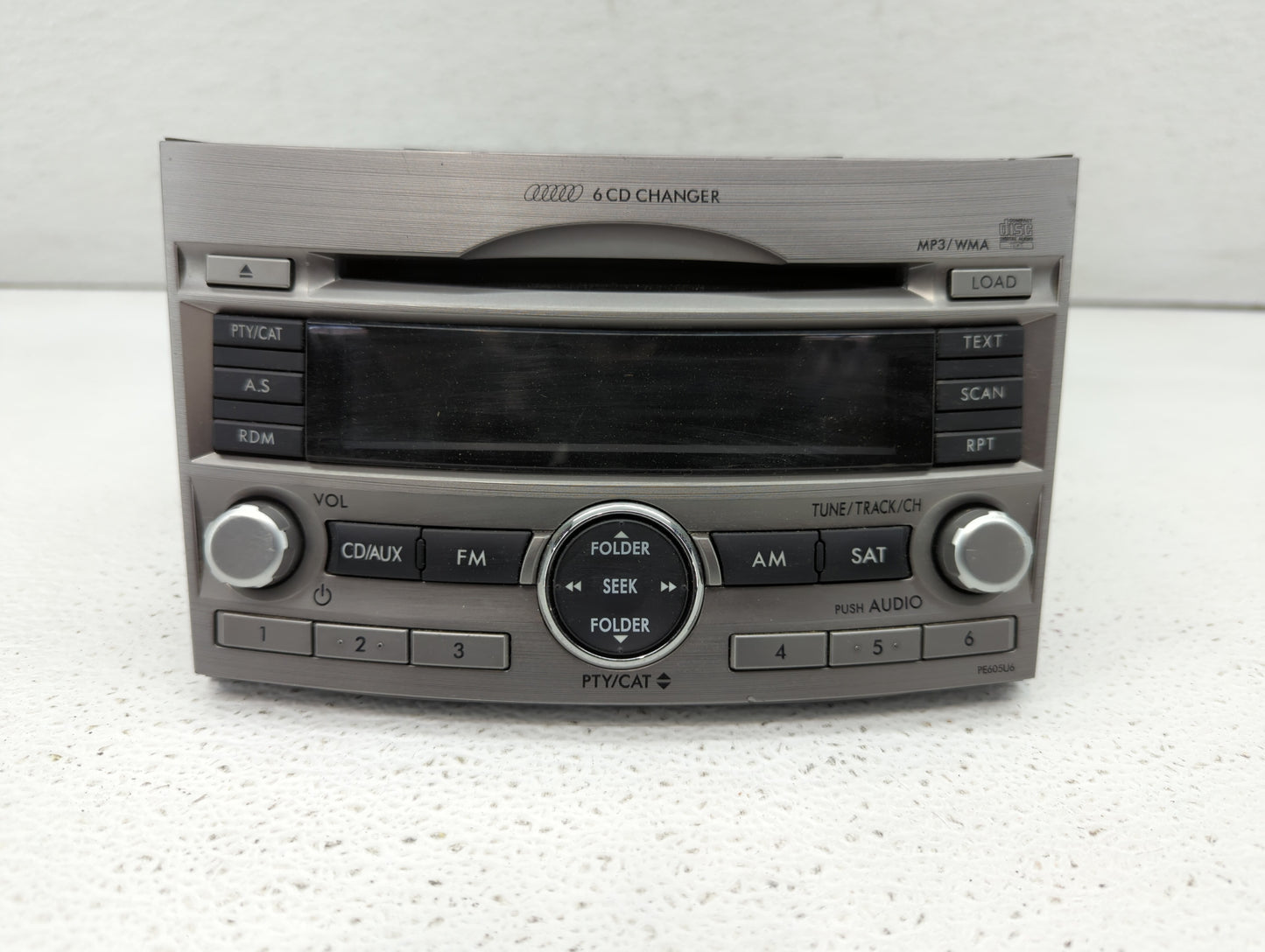 2010-2012 Subaru Legacy Am Fm Cd Player Radio Receiver - Oemusedautoparts1.com