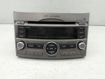 2010-2012 Subaru Legacy Am Fm Cd Player Radio Receiver - Oemusedautoparts1.com